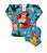 Conjunto Proteção Solar Pequena Sereia Ariel Tam.G (7-9 anos) - Imagem 1
