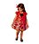 Vestido Trapezio Minnie Vermelho Tam.M (3-4 Anos) - Imagem 2
