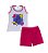 Conjunto Summer Fruit Branco com Rosa Tam.6 - Imagem 1