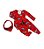 Conjunto 3 peças Trator Vermelho + Bandana Tam. P - Imagem 1