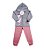 Conjunto Inverno Feminino Gatinhas Tam.2 - Imagem 1