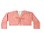Casaco Bolero Teddy Pele Rosa Forrado Tam.2 - Imagem 1
