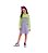 Vestido Moletom Neon Lilas com Verde Tam.8 - Imagem 2