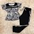Conjunto Preto e Branco Tam.8-10 - Imagem 3