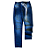 Calça Jeans Jogger Feminina com Elástico e Cadarço Tam.8 - Imagem 1