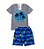 Conjunto Infantil Masculino Awesome Good Fun Mescla Tam.4 - Imagem 1