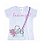 Conjunto Infantil Feminino Bolsa Fashion Girl Branco Tam.4 - Imagem 2