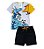Conjunto Infantil Masculino Interativo Dragão Branco Tam.4 - Imagem 1