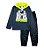 Conjunto Infantil Meia Estacao Menino C/Capuz Astronauta Chumbo Tam.12 - Imagem 1