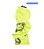 Conjunto Infantil Meia Estacao Menino C/Capuz Dino Roarr VerdeTam.12 - Imagem 3