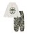 Conjunto Infantil Meia Estacao Masculino C/Capuz Aviao 1915 Creme Tam.4 - Imagem 1