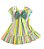 Vestido Listras Candy Neon Tam.1 - Imagem 1