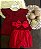Conjunto Festa Vermelho com Dourado Tam.1-2 Anos - Imagem 1