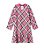 Vestido Feminino Infantil Corações e Listras Rosa Tam.12 - Imagem 2