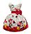 Vestido Luxo Temático Minnie Vermelha I Tam.P (2-3 Anos) - Imagem 1