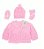 Kit Saida Maternidade Rosa Tam.RN - Imagem 1