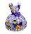 Vestido Luxo Temático Bolofofos F Tam.P (2-3 Anos) - Imagem 1