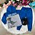Conjunto Inverno Meninos Dino Skate Azul Tam.4 - Imagem 2