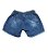 Shorts Jeans Desfiado Tam.3 - Imagem 2