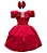 Vestido Luxo Pop Colors Vermelho Tam.8-10 Anos - Imagem 1