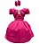 Vestido Luxo Pop Colors Rosa Pink Tam.6-7 Anos - Imagem 1