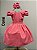 Vestido Luxo Pop Colors Coral Tam.4-5 Anos - Imagem 2