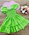 Vestido Crepe Dalila Verde Neon Tam.1 Ano - Imagem 2