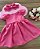 Vestido Luxo Rosa com Faixa de Cabelo Tam.2-3 Anos - Imagem 2