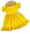 Vestido Malu Amarelo Tam. 2 a 5 Anos - Imagem 2