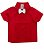 Camisa Social Vermelha com Gravata G (6-8 Anos) - Imagem 1