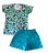 Camiseta Suplex Animais + Shorts Tam.6 - Imagem 1