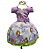Vestido Temático Princesa Sofia J Tam.M (4-5 Anos) - Imagem 2