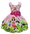 Vestido Luxo Temático Meninas Super Poderosas Tam.M (4-5 Anos) - Imagem 1