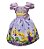Vestido Temático Rapunzel B Tam.GG (8-10 Anos) - Imagem 1