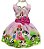 Vestido Luxo Temático Meninas Super Poderosas Tam.P (2-3 Anos) - Imagem 2