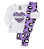 Conjunto Infantil Meia Estação Cute Pretty Tam.4 - Imagem 1