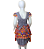 Vestido Caipira Luxo Tam.6-7 anos - Imagem 3