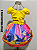 Vestido Temático Divertidamente 2 Tam.4 a 10 Anos - Imagem 2