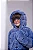 Casaco Peluciado  Lindíssimo Azul Com Capuz Tam.6 (Veste 4-5 Anos) - Imagem 1
