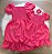 Vestido Encanto Mãe e Filha Manuzinha Coral - Imagem 1