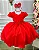 Vestido Luxo Encanto Pérola Vermelho - Imagem 1