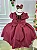 Vestido Luxo Encanto Pérola Marsala - Imagem 2