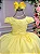Vestido Luxo Encanto Pérola Amarelo Pastel - Imagem 3