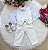 Conjunto Social Encanto Edu Colete Branco Manteiga - Imagem 1
