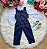 Conjunto Social Encanto Oxford Colete Azul Marinho - Imagem 1