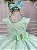 Vestido Luxo Encanto Kau Laços Verde Claro - Imagem 3