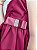 Vestido Luxo Encanto Kau Laços Marsala - Imagem 7