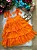 Vestido Festa Encanto Blitz Laranja - Imagem 4