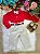 Conjunto Social Encanto Linho Vermelho e Palha - Imagem 1