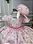 Vestido Encanto Julia com Chapeu Rosa - Imagem 3
